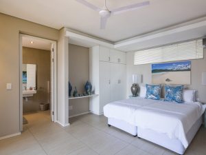 Bedroom at Sovereign Sands the luxurious beach Holiday Villa on the North Coast. This 8 sleeper is the epitome of self-catering excellence, a perfect holiday home.