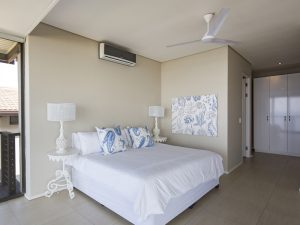 Bedroom at Sovereign Sands the luxurious beach Holiday Villa on the North Coast. This 8 sleeper is the epitome of self-catering excellence, a perfect holiday home.