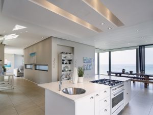 Sovereign Sands kitchen - View luxurious beach Holiday Villa on the North Coast. This 8 sleeper is the epitome of self-catering excellence, a perfect holiday home.